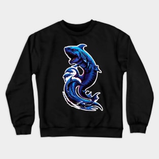 Wild Shark Crewneck Sweatshirt